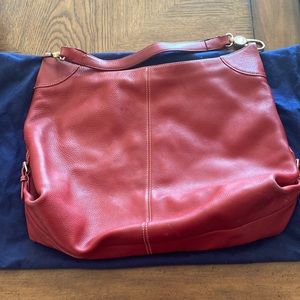 Dooney & Bourke Red Slouchy Tote